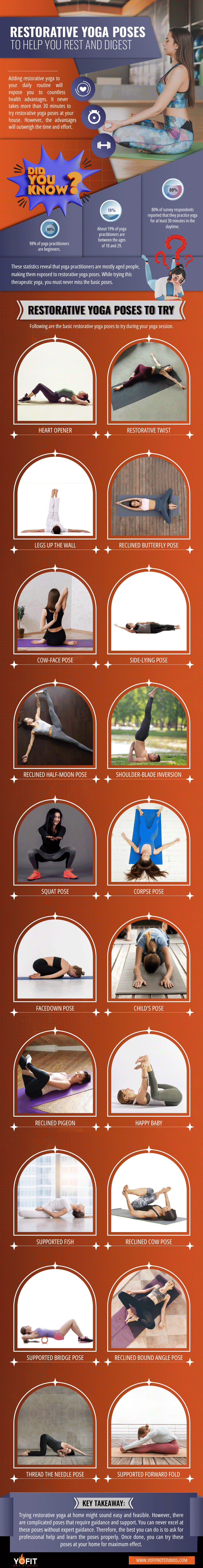 Restorative yoga poses 