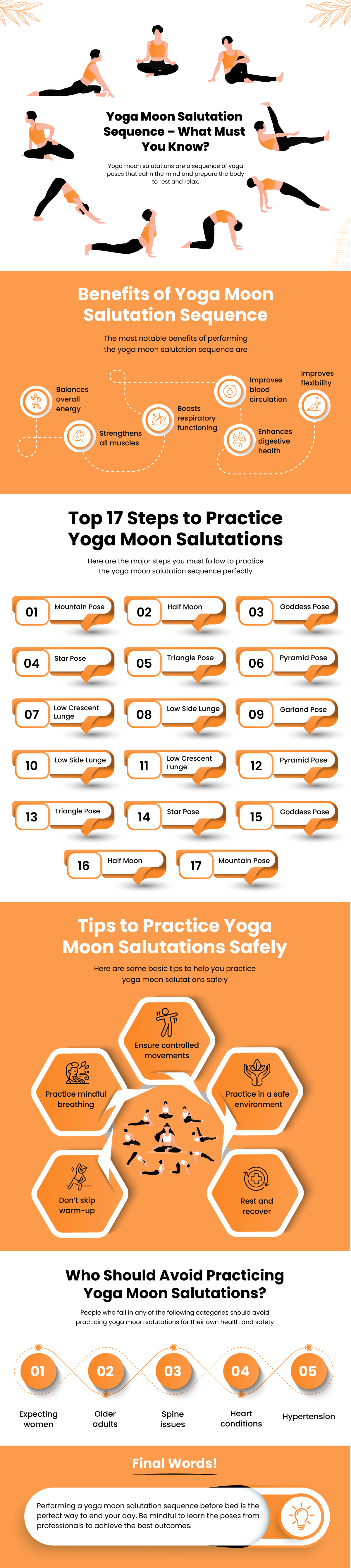 Yoga Moon Salutation Sequence 